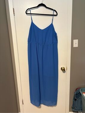 Ricki's Royal Blue V-Neck Dress